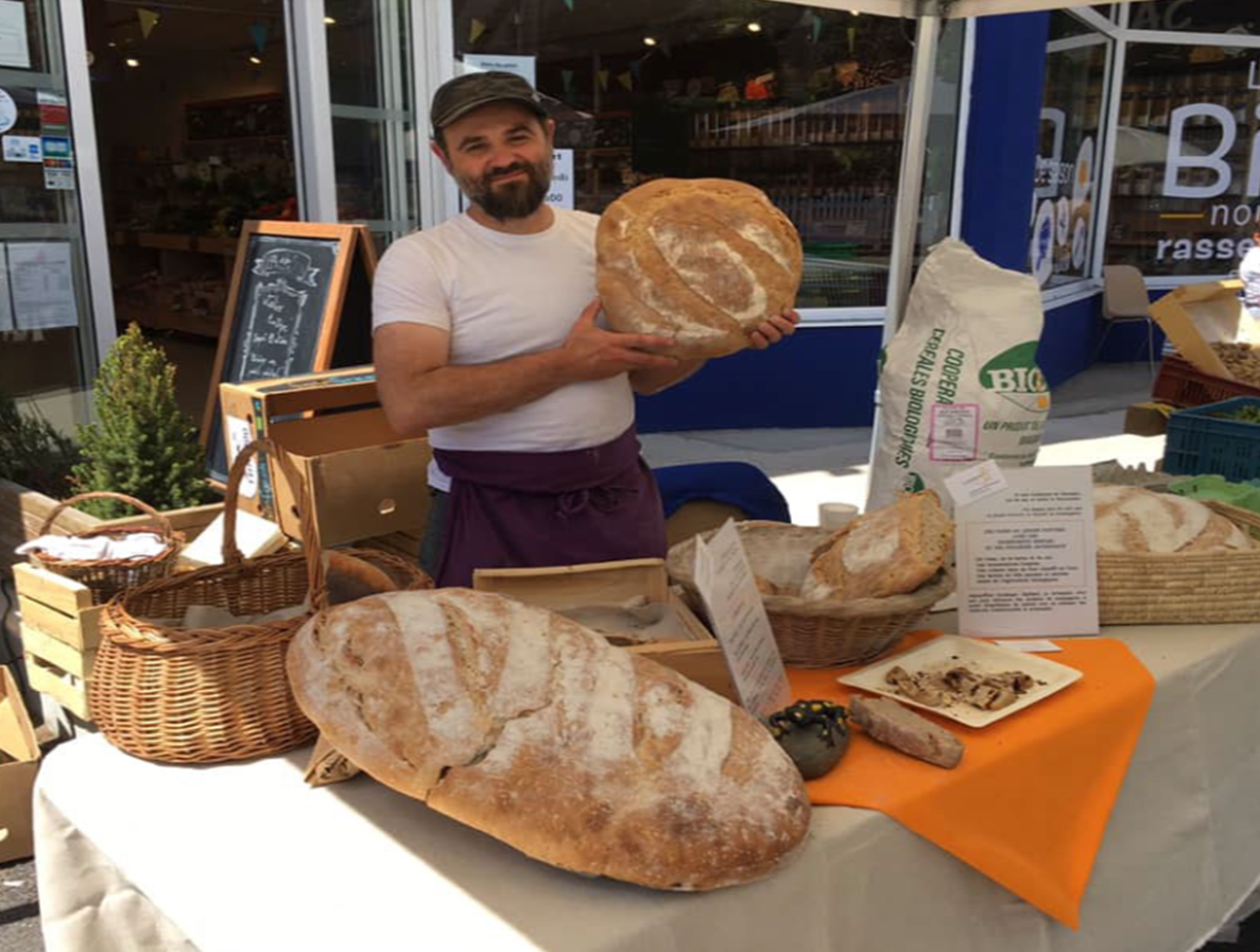La Salamandre, du pain bio 100% levain produit à Audembert