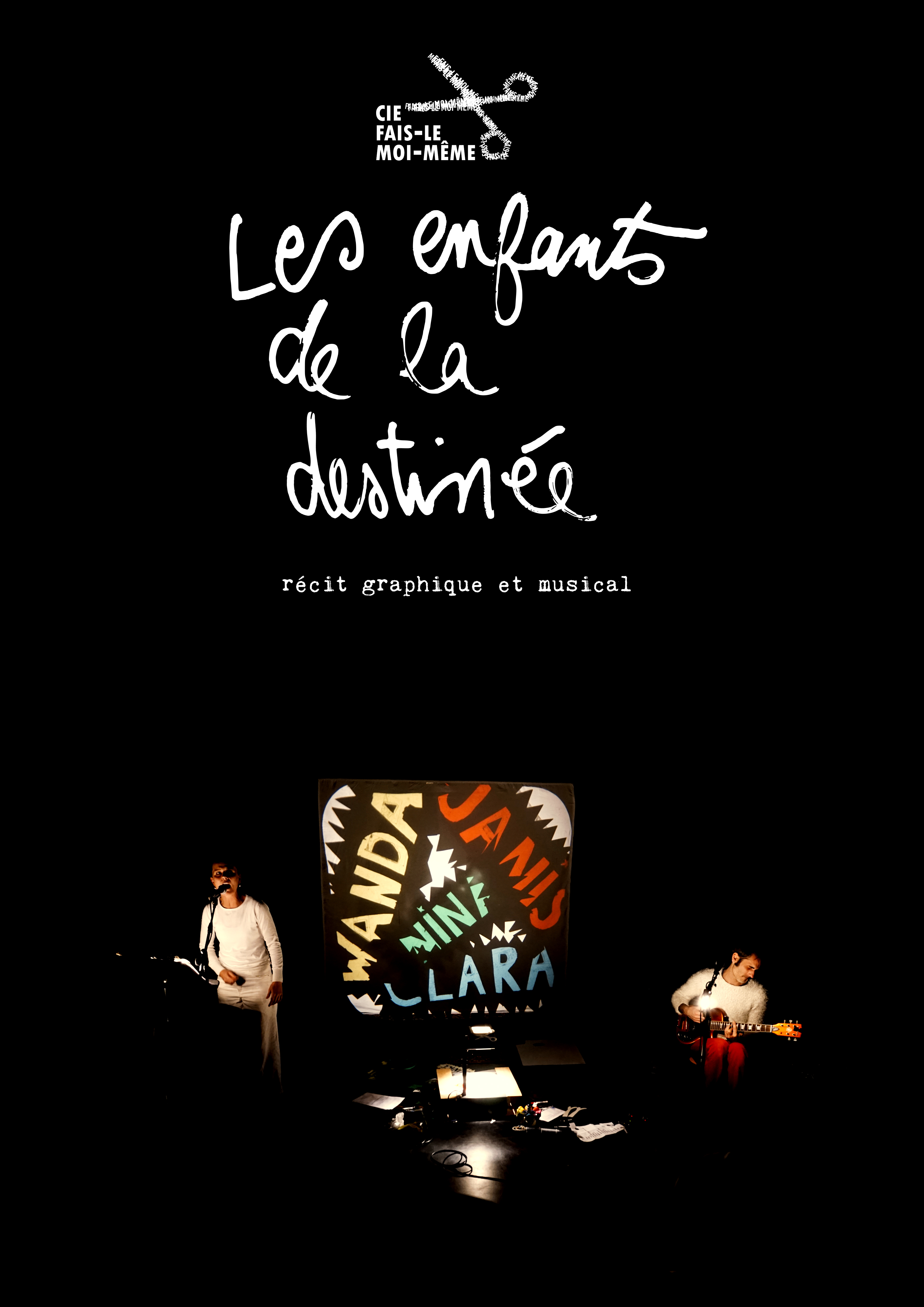 Mardi 24 octobre 2023 à 16h : Atelier parent enfants d'arts plastiques autour du spectacle "les enfants de la destinée" de la compagnie "Fais-le-moi-même"